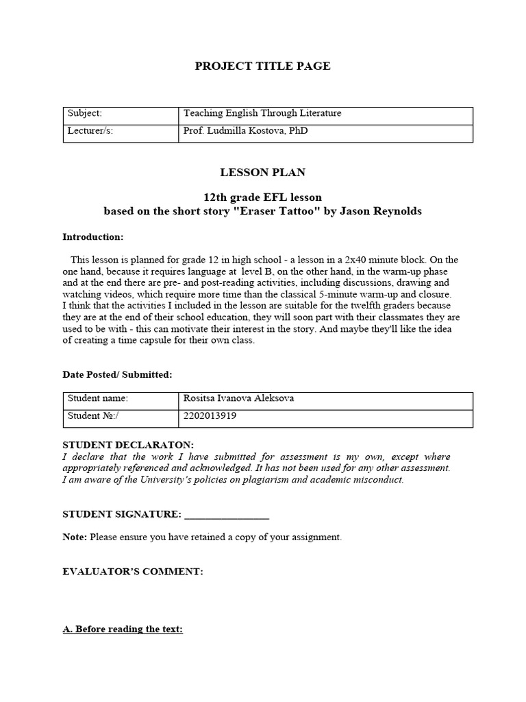 Litreature_lesson_ERASER_TATTOO_ PDF