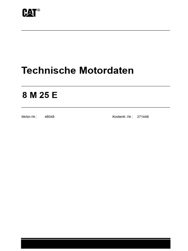 3 Technische Motordaten | PDF