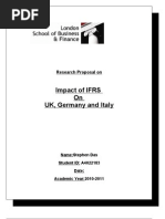 Stephen Das A 4022183 Research Proposal-IfRS