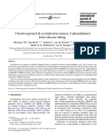 2-hydroxypropyl-beta-cyclodextrin extracts 2-phenylphenol from silicone tubing