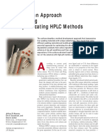A Four-Column Approach To Developing Stability-Indicating HPLC Methods