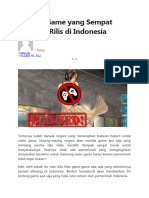 9 Video Game Yang Sempat Dilarang Rilis Di Indonesia