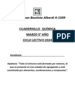 5° Año-Cuadernillo Química Marzo 2024