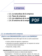 Tema 1 - La Empresa