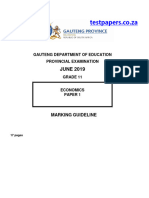 Gr11 ECN P1 (English) June 2019 Possible Answers