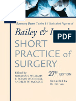 Summary Boxes Tables Illustrated Figures of Bailey Love's Surgery (27th