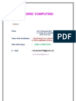Grid Computing: G. Pullareddy Engg. Collge