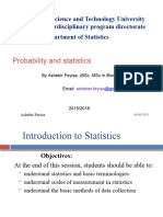 Probability & Statistics PPT