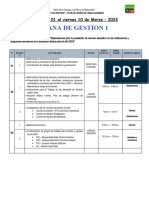 SEMANAS DE GESTION 1 - 2023 CLLA