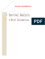 Regression Lecture Survival Analysis