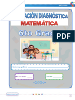 6to Grado Evaluación Diagnóstica - Matemática 2024 - Editora Quipus Perú