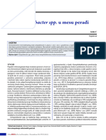 Campylobacter Spp. U Mesu Peradi