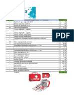 Insumos Botiquin 1-5 Personas