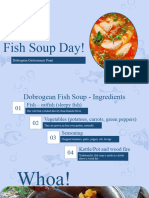 Fish Soup Day - by Gabriel Chipara