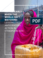Acting Early When The World Isn't Watching - Lessons From Anticipatory Action in Ethiopia in 2021 PDF