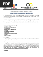 Concrete Topping Methodology Guide | PDF | Concrete | Cement