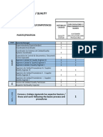 COMPETENCES MATRIX