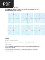 Class 10 Polynomials Solutions | PDF | Zero Of A Function | Polynomial