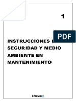 Instrucciones de Seguridad y Medio Ambiente en Mantenimiento - 12-265