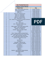 Lecture Planner _ Physics __ PDF Only