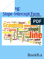 Graphing - Slope-Intercept Form