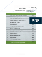 0-00-07, Encuesta de Satisfaccion de Clientes 2016, V00,20-12-2016, GERENTE DE AGROQUIMICOS