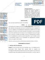 Apelación CSR 00273-2023 Ucayali - Cese PP. Deben Desaparecer Presupuestos Que Motivaron La PP