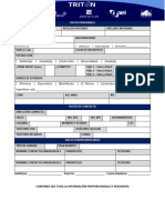 Formato Datos Generales de Ingreso