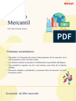 Derecho Mercantil Part. I Sistemas Económicos 2024