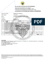 Sameera 6th Sem Marks Card