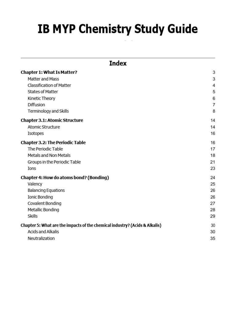 Chem Revision Notes E-Assessment 1 | PDF | Ion | Chemical Bond