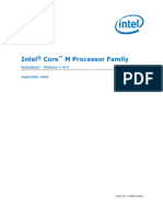 Core M Processor Family Datasheet Vol 1