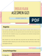 T1. Pembiayaan Assesment Gizi