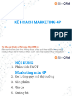 Slimcrm Ke Hoach Marketing Tong The 4p