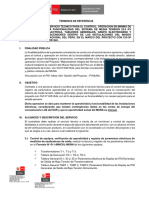 TDR-Asistencia Tecnica en Media Tension 22.9 KV MUNA