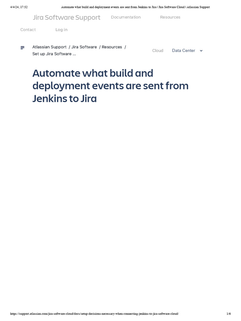 Automating Jenkins Events to Jira | PDF | Cloud Computing | Software ...