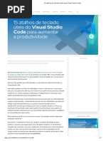 Atalhos Essenciais para VS Code | PDF | Botão Ctrl | Teclado de computador
