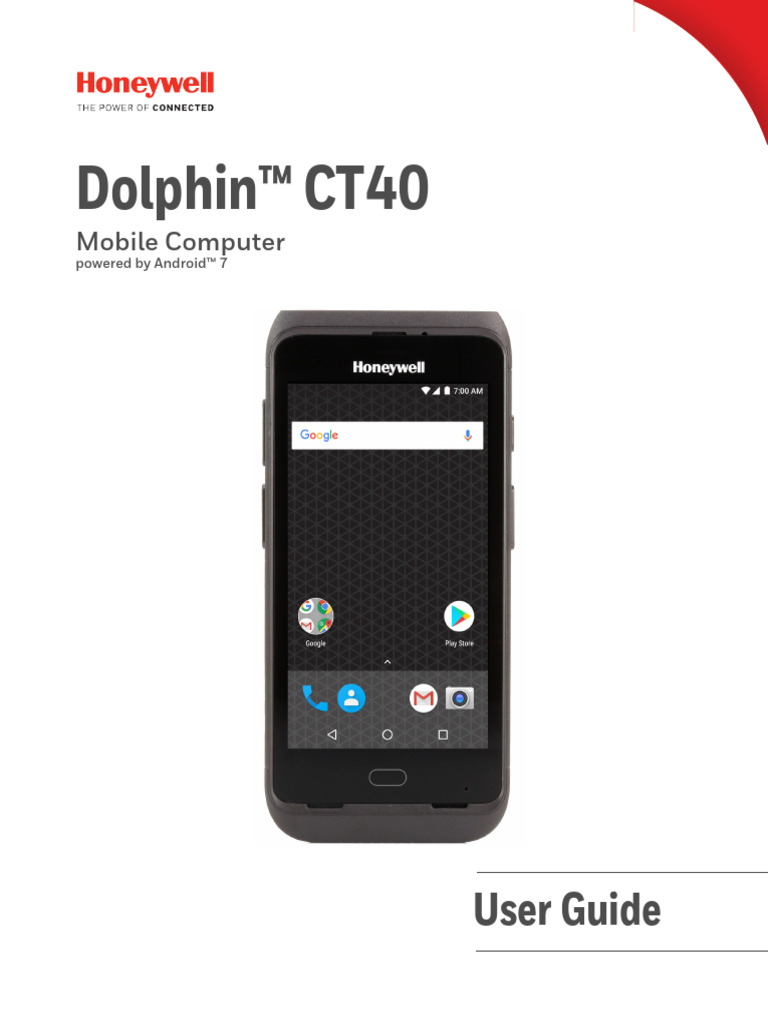 Dolphin™ CT40: User Guide | PDF | Wi Fi | Bluetooth