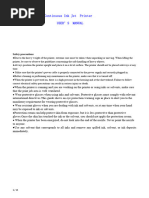 Brother Printer Maintenance Mode Guide | PDF | Printer (Computing ...