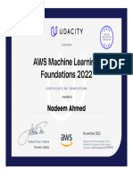 AWS Machine Learning - Nadeem Ahmad