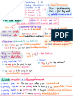 สรุปวิชาภาษาอังกฤษ ม.1 แนวข้อสอบ