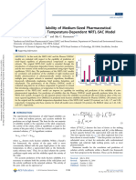 Valavi Et Al 2016 Prediction of The Solubility of Medium Sized Pharmaceutical Compounds Using A Temperature Dependent