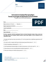 Instrumento de Avaliação Neuropsicológica