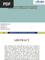 Design and Fabrication of Fork Lift 1 1