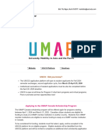 Thư University of Economics and Law - April 2024 UMAP Newsletter (1)