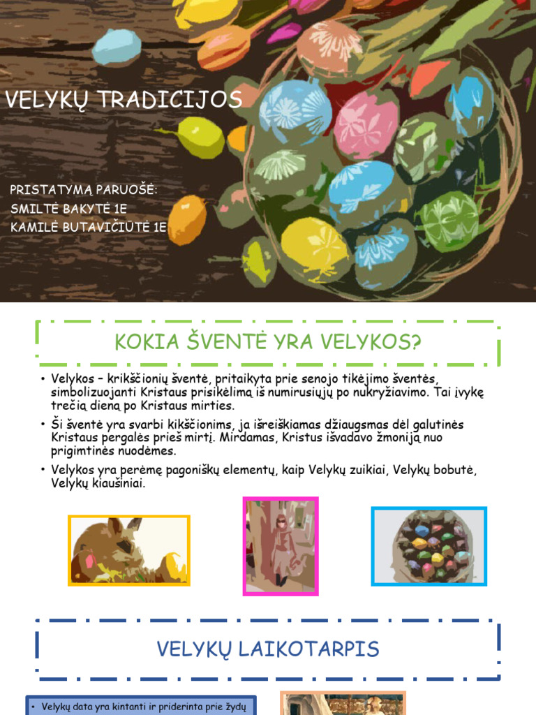 Velyku Tradicijos [Mokslobaze.lt] | PDF