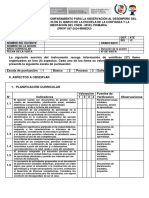 FICHA DE MONITOREO AL DOCENTE