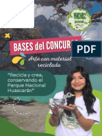 Bases Del Concurso - Arte Con Reciclaje