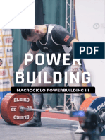 Macrociclo Powerbuilding III