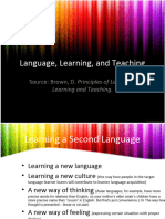 Chapter 1Language, Learning, and Teaching2